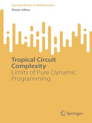 cover image of Tropical Circuit Complexity